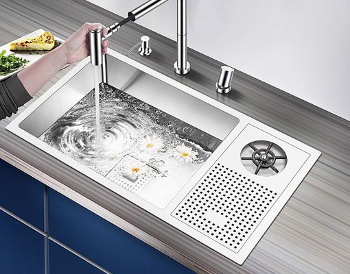 Stainless Steel Kitchen Sink-UX251509RS0