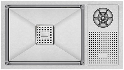 Stainless Steel Kitchen Sink-UX251509RS0 - Image 2
