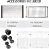33x17 Black Double Bowl Kitchen Sink Undermount,33x17x9 Inches 16 Gauge Black Stainless Steel Undermount 60/40 Double Sink with
